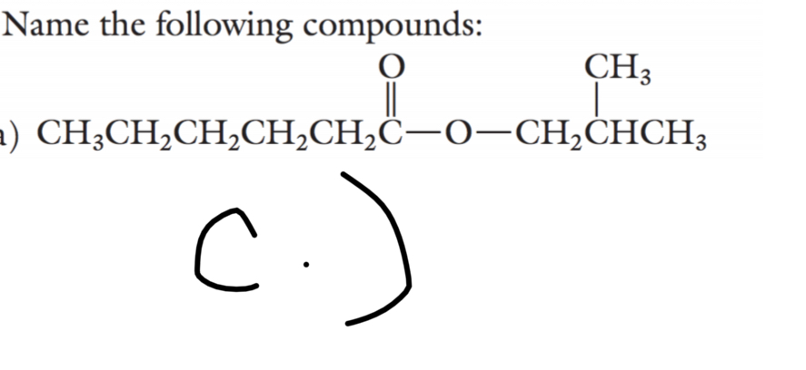 Solved Name the following carboxylate salts: O CH (a) KO-C | Chegg.com