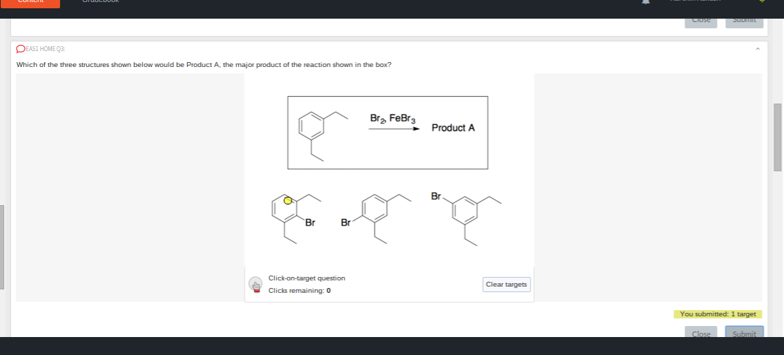 Solved Which Of The Three Structures Shown Below Would Be | Chegg.com