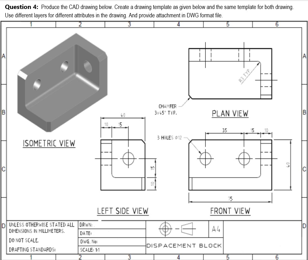 Autocad Drawing Format 9991
