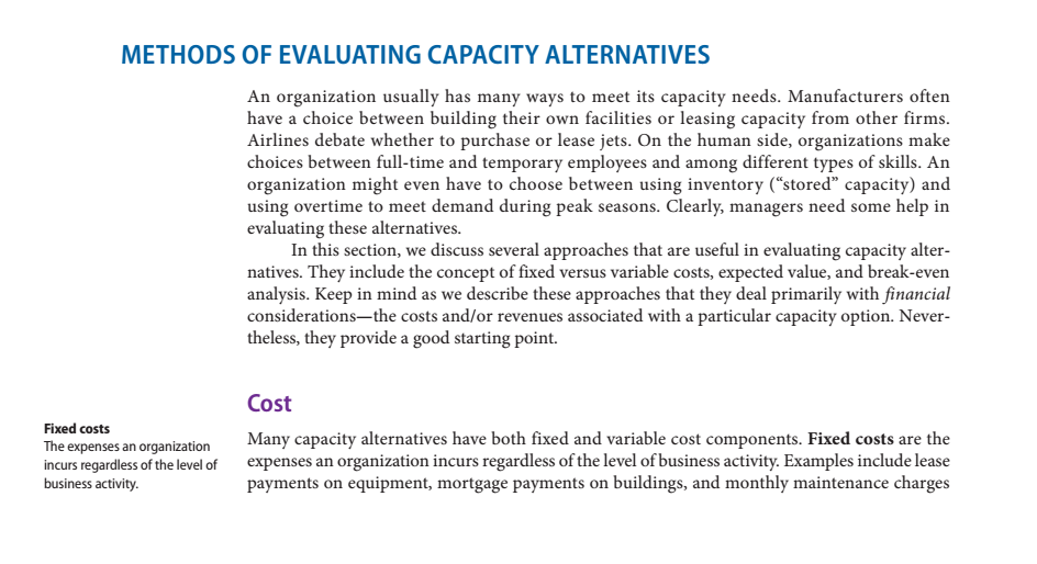 solved-methods-of-evaluating-capacity-alternatives-an-chegg