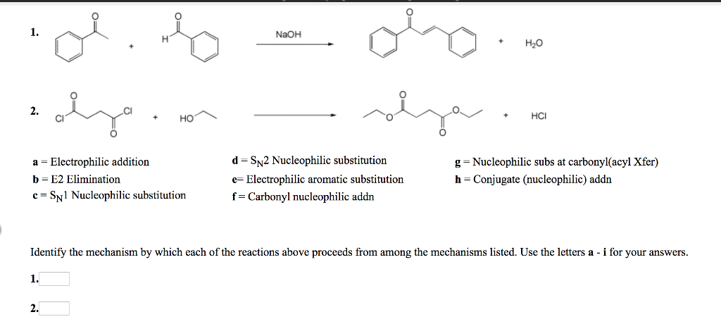 Solved 1. NH2 NHs Cl Cl 2. HN(CH3)3 a CI a- Electrophilic | Chegg.com