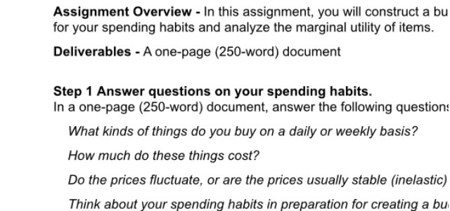 Solved Assignment Overview - In this assignment, you? Will | Chegg.com
