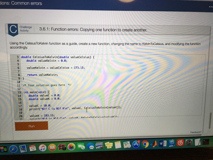 Solved Challenge Activity 3.3.3: Function definition: Volume | Chegg.com
