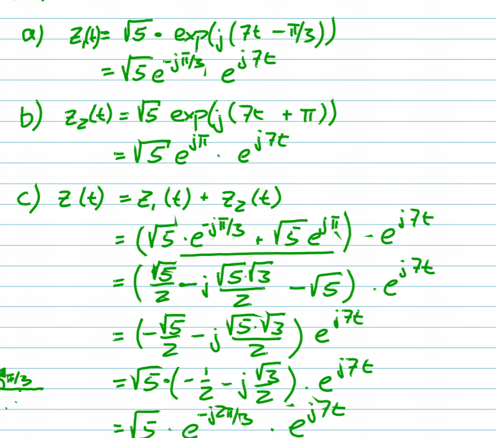 solved-z-t-squareroot-5-middot-exp-j-7t-pi-3-chegg