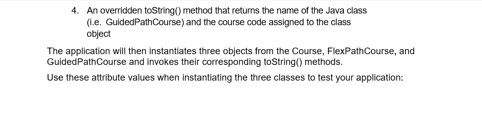 Solved In this assessment, you will design and code a Java | Chegg.com