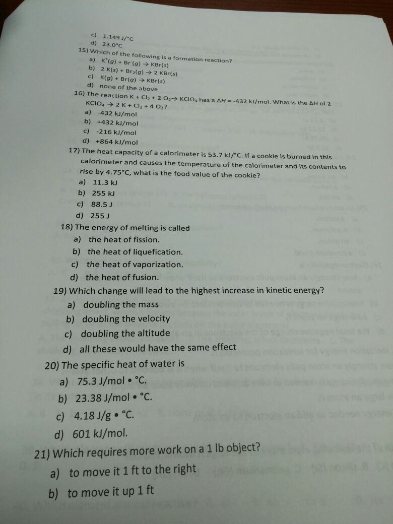 Solved Which Of The Following Is A Formation Reaction The Chegg Solved which of the following is a formation reaction the chegg