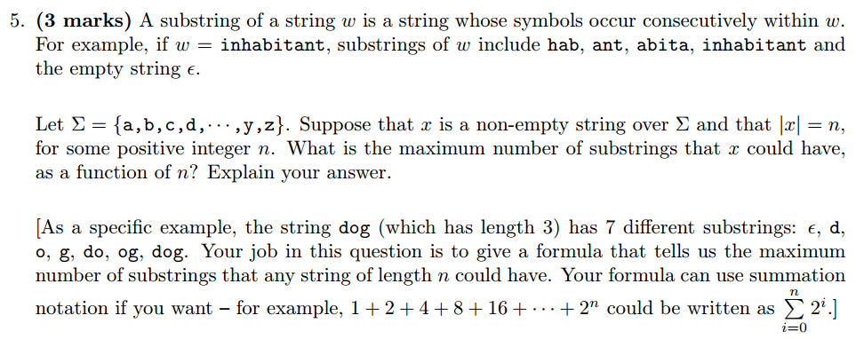 solved-a-substring-of-a-string-w-is-a-string-whose-symbols-chegg