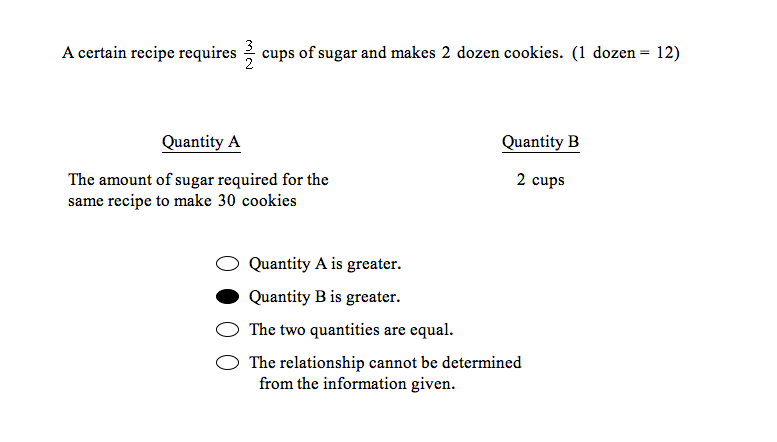 Solved A certain recipe requires cups of sugar and makes 2 | Chegg.com