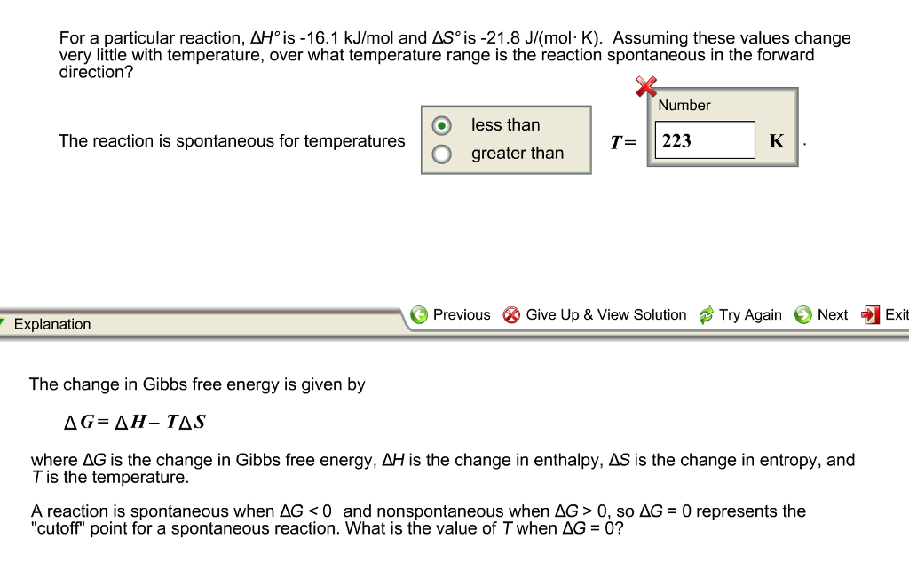 solved-for-a-particular-reaction-delta-h-degree-is-16-1-chegg