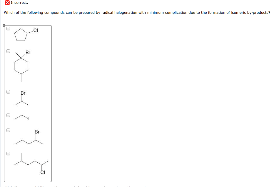 Solved Which of the following compounds can be prepared by | Chegg.com