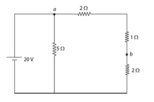 Solved what is the potential difference Va-Vb? | Chegg.com