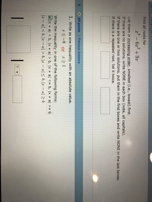 solved-find-all-roots-for-x-3-6x-2-9x-list-them-in-chegg