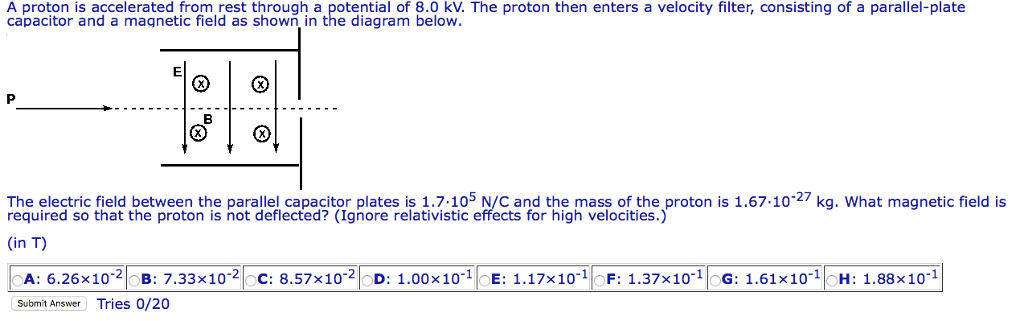 Solved capacitor and a magnetic field as shown in the | Chegg.com