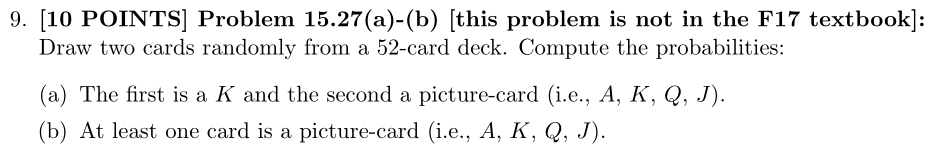 Solved 9. [10 POINTS] Problem 15.27(a)-(b) this problem is | Chegg.com
