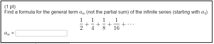 GENERAL TERM FORMULA OF SERIES 1 1 1 2 1 3 1 N visual data 4