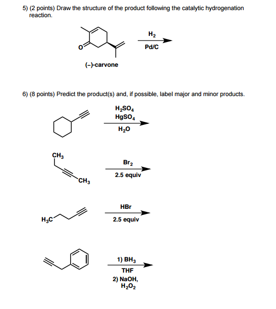 Solved Draw the structure of the product following the | Chegg.com