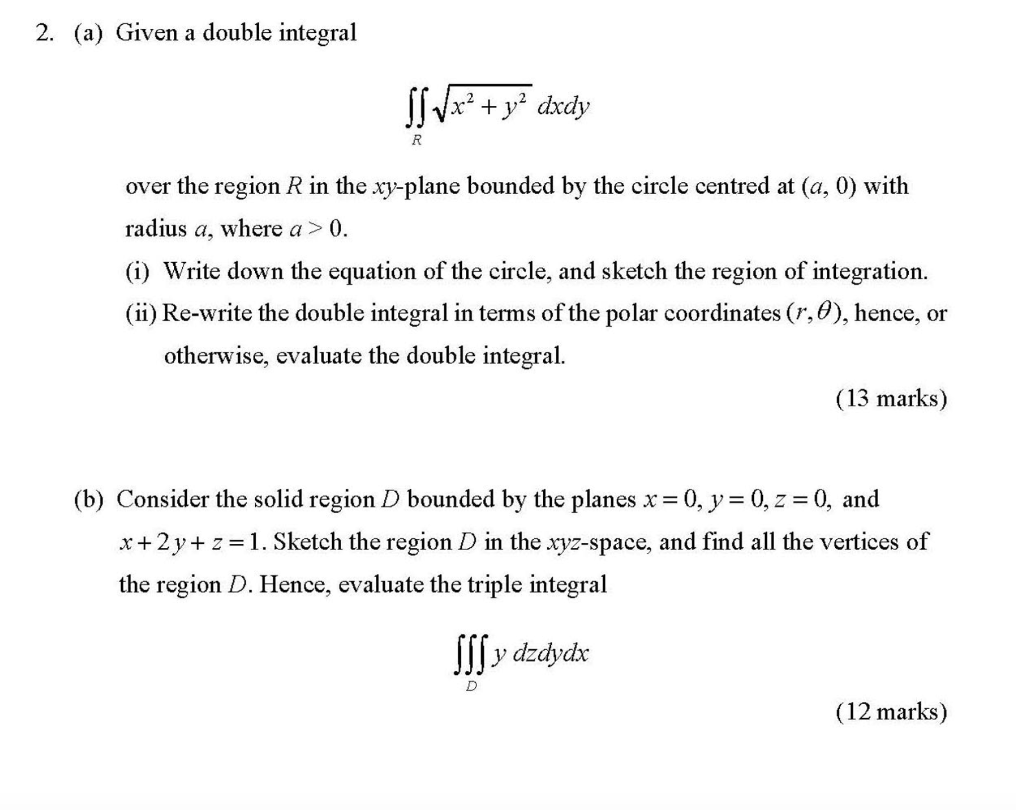 solved-given-a-double-integral-int-r-square-x-2-y-2-dxdy-chegg