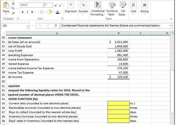 Solved Use Ratios To Analyze A Company�s Liquidity And So Solved Use Ratios To Analyze A Company�s Liquidity And So