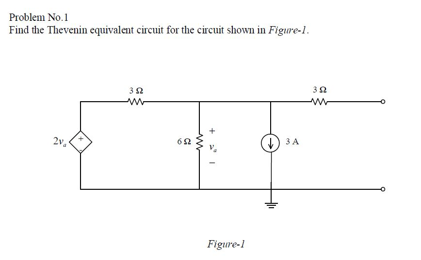 Solved Find The Thevenin Equivalent Circuit For The Circuit | Chegg.com