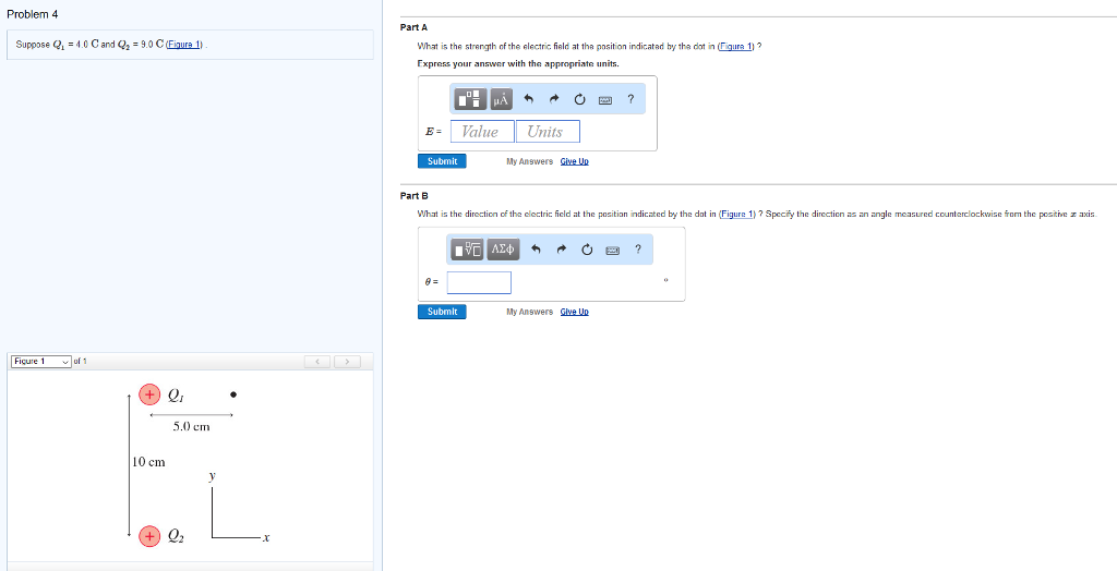 Solved Problem 1 Figure A B cm 1 cm Part A What is the | Chegg.com