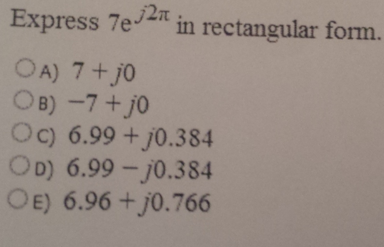 Solved If A = (4 + J4) And B = (12 -j10) Then Solve For The | Chegg.com