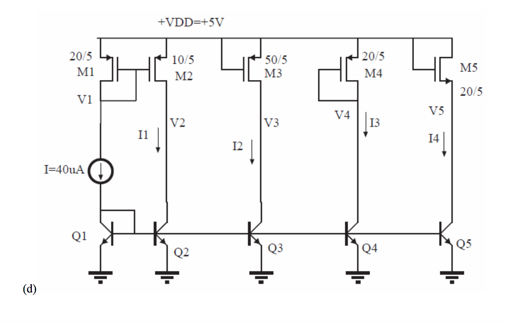 Determine (by hand) operating modes (cut-off, triode | Chegg.com