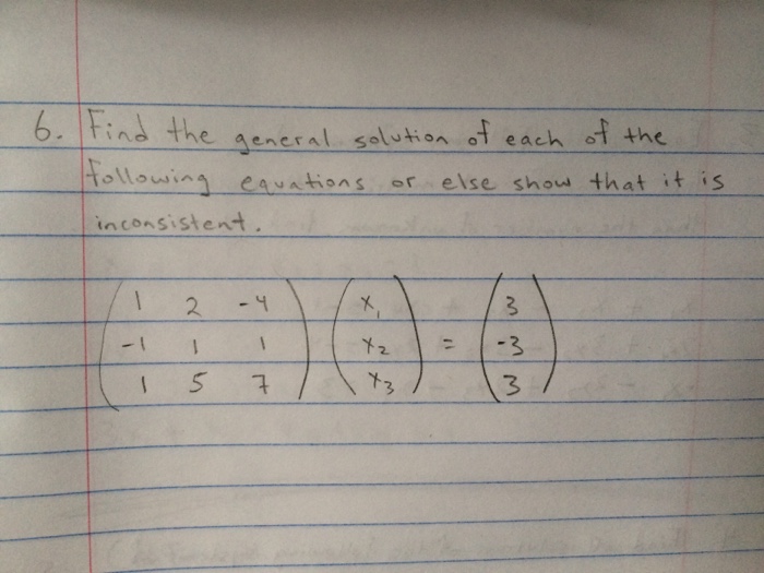 Solved Find the general solution of each of the following | Chegg.com