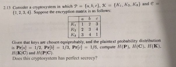 Solved a b c X K1 K2 Ka and e 2.13 Consider a Chegg