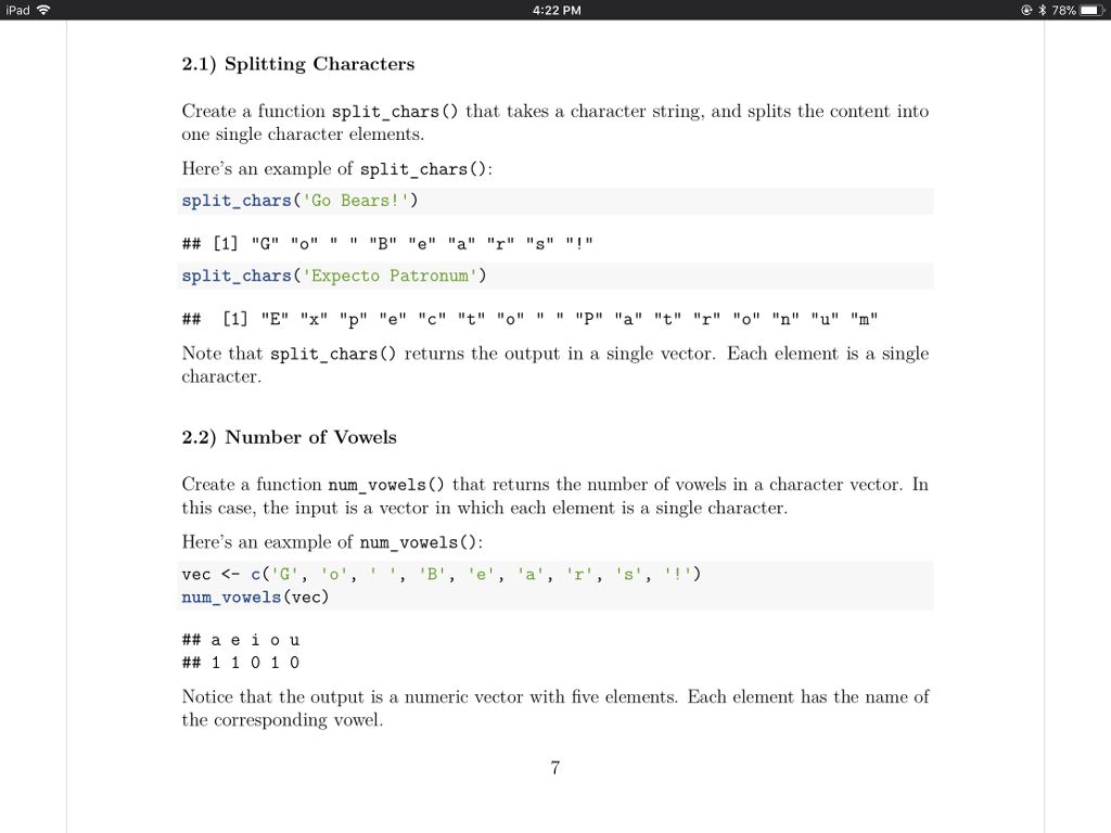 The following problems involve using R to write codes | Chegg.com
