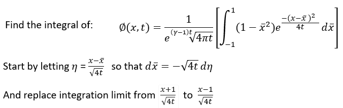 Solved Find the integral of: ø(x, t) = (y-1)t_ll Start by | Chegg.com