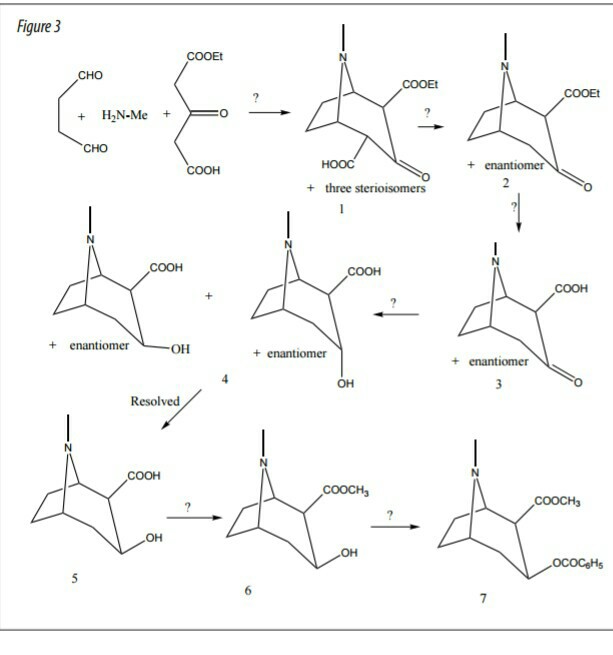 Solved Figure 3 COOEt CHO CHO COOH COOH enantiomer OH | Chegg.com