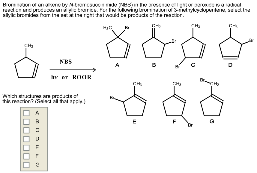 solved-bromination-of-an-alkene-by-n-bromosuccinimide-nbs-chegg