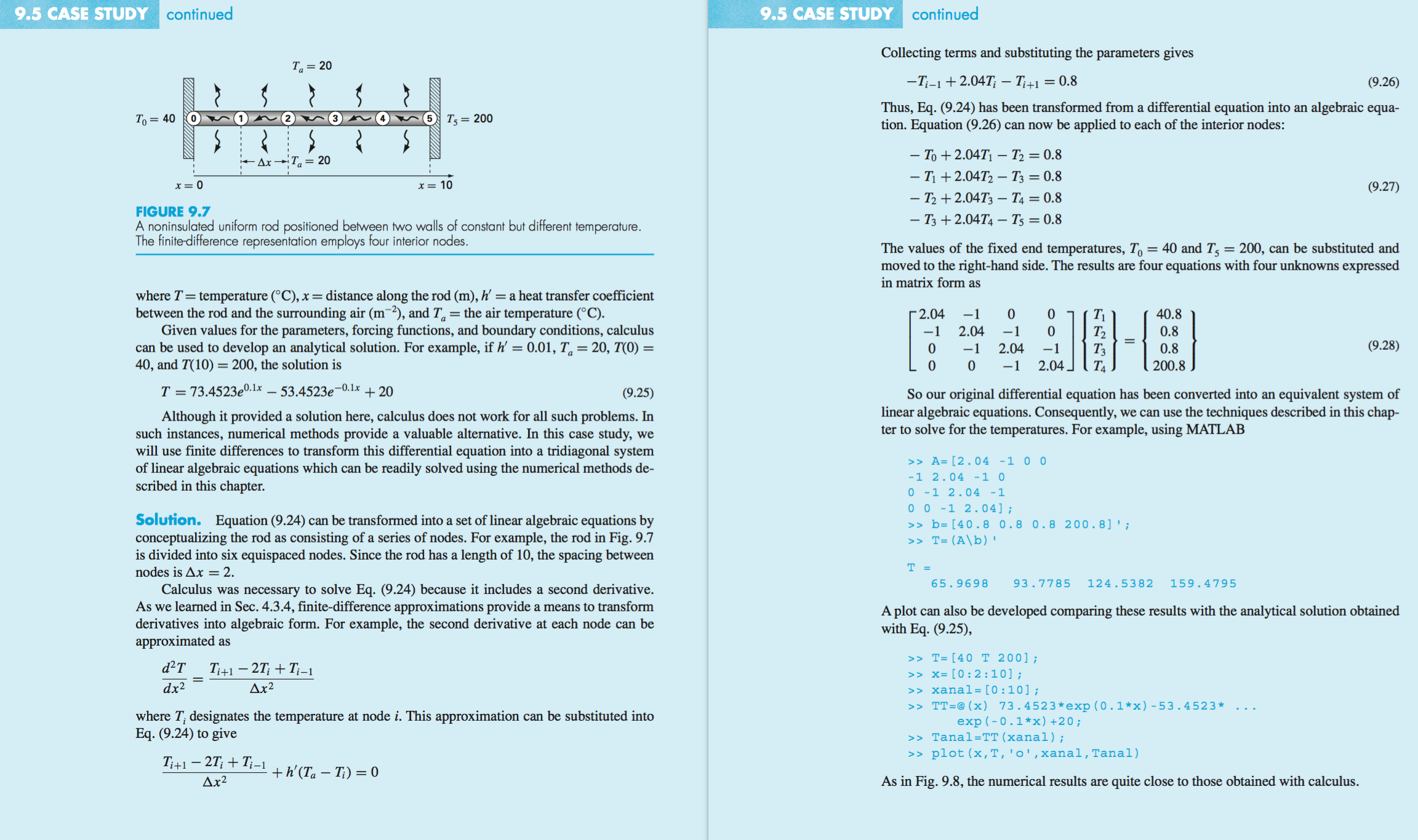 Solved Provide MATLab script to solve the problem below. | Chegg.com