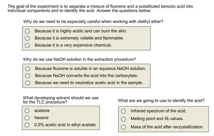 chem 31 1 experiment 2 recrystallization and melting point determination of benzoic acid chem 31 1 experiment 2 recrystallization and melting point determination of benzoic acid
