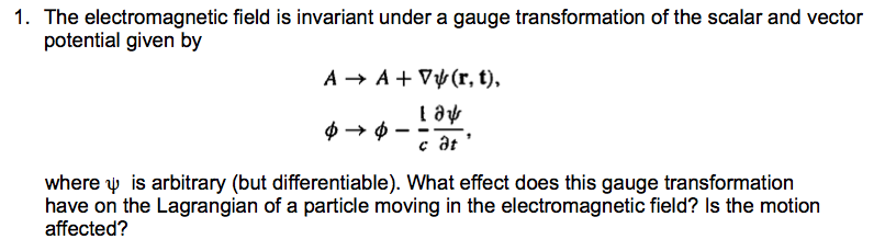 non uniqueness of electromagnetic potential and concept of gauge