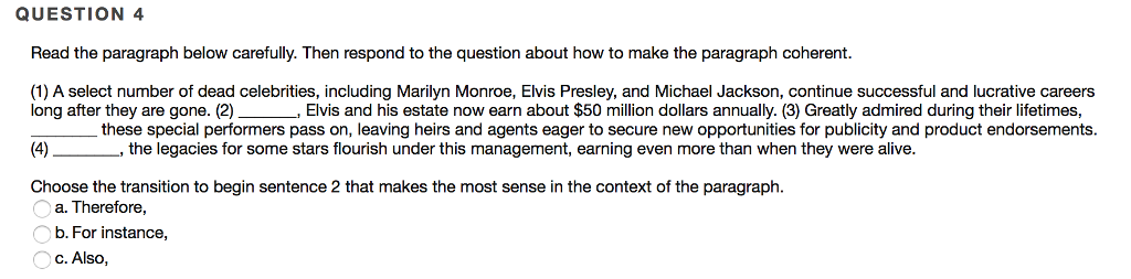 Solved QUESTION 1 Read the paragraph below carefully. Then | Chegg.com