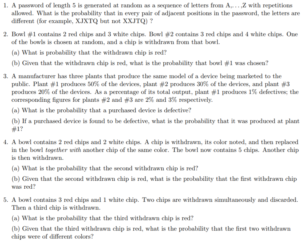 Statistics and probability Archive | February 07 2018 | Chegg.com