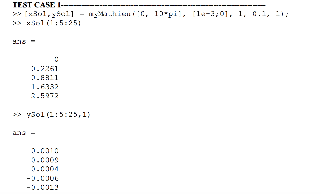 Solved Mathieu's differential equation appears in applied | Chegg.com