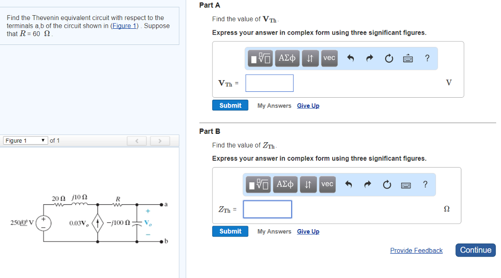 Solved Find The Thevenin Equivalent Circuit With Respect To