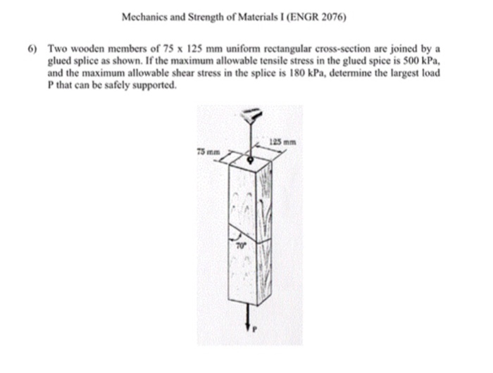 solved-two-wooden-members-of-75-times-125-mm-uniform-chegg