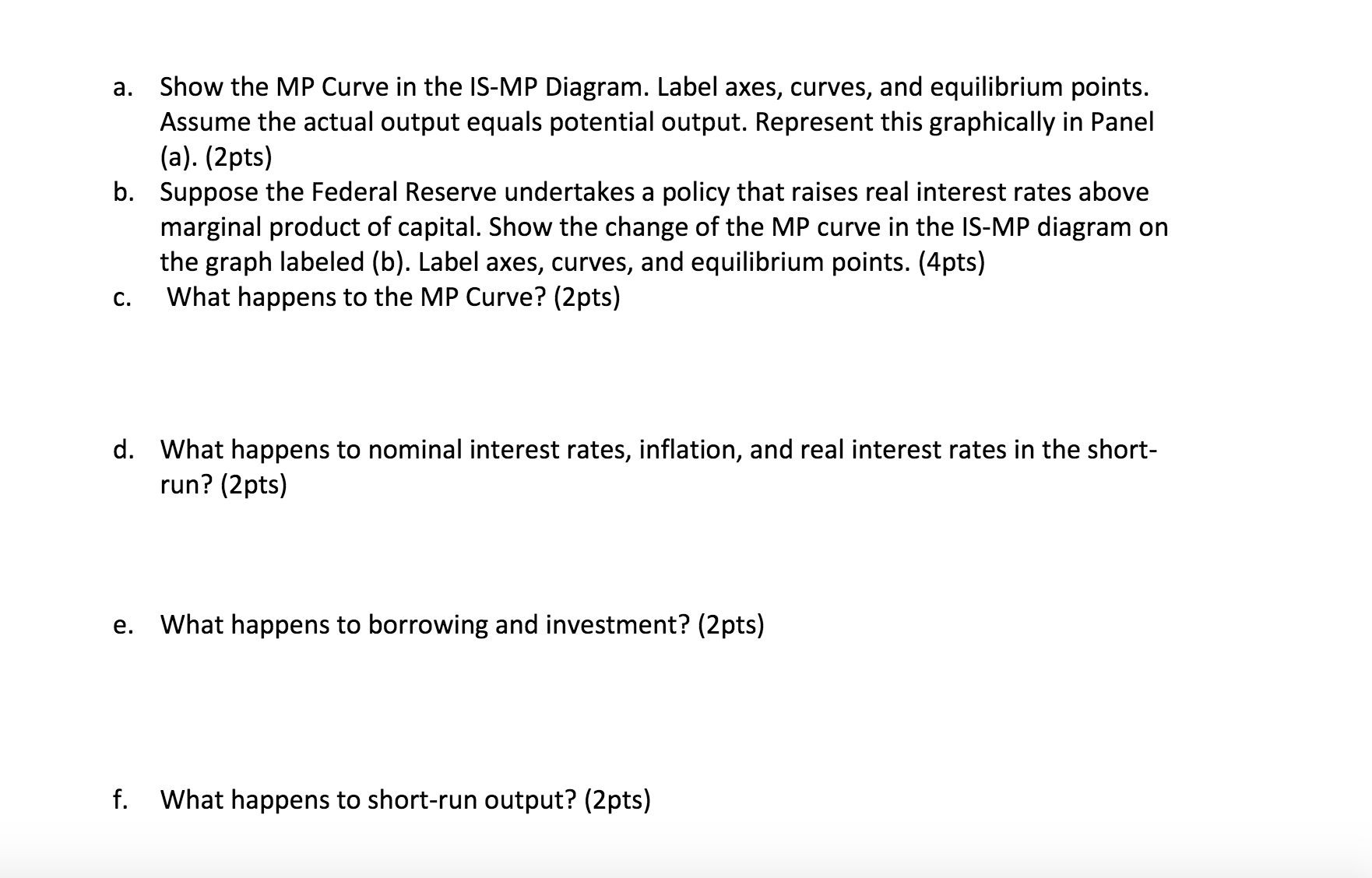 Solved Analyzing Macroeconomic Events (Monetary Policy) With | Chegg.com