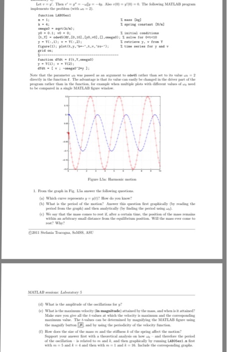 Solved 1. From the graph in Fig. L5a answer the | Chegg.com