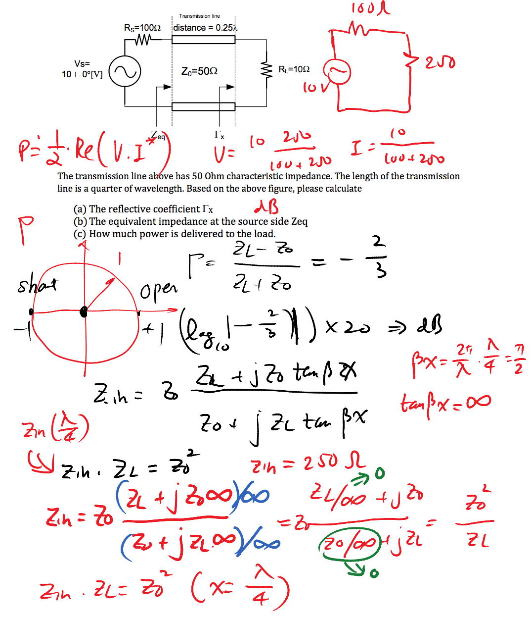 solved-the-transmission-line-above-has-50-ohm-characteristic-chegg