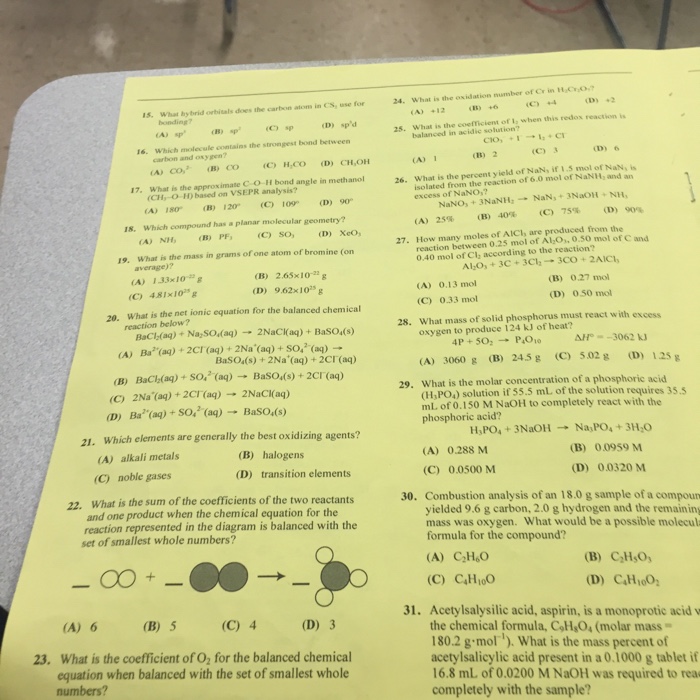 Solved What hybrid orbitals does the carbon atom in CS2 use