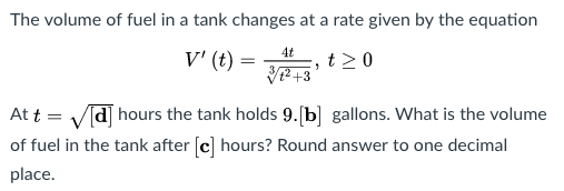 oil tank volume calculation formula