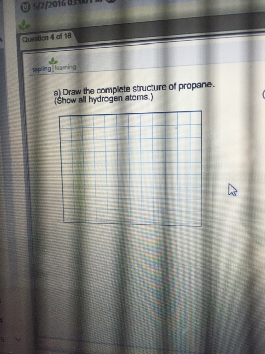 Solved 16 Question 4 of 18 a) Draw the complete structure of Chegg com