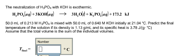 Koh H3po4 K3po4 H2o Balance