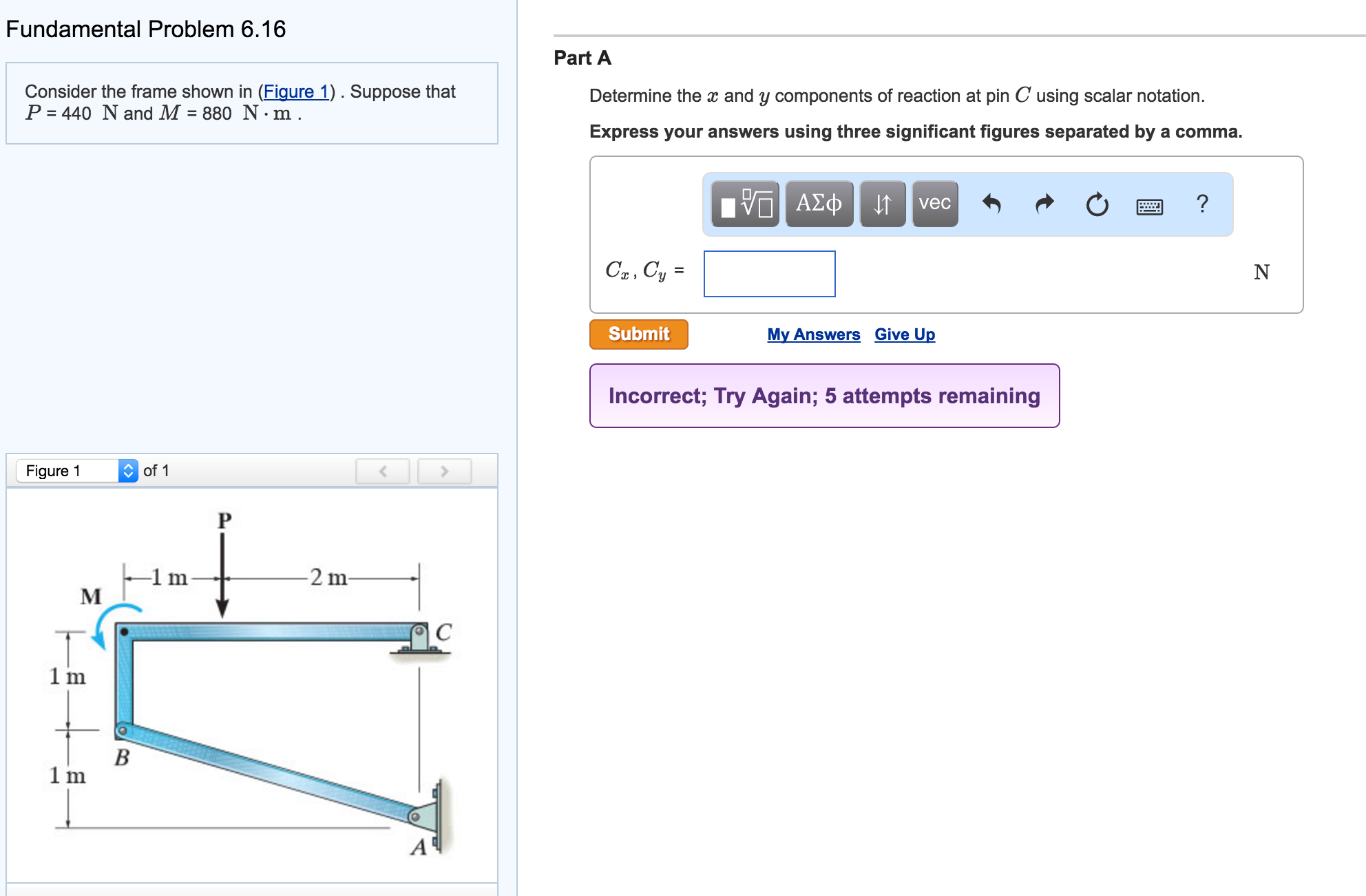 Solved Consider the frame shown in (Figure 1). Suppose that | Chegg.com