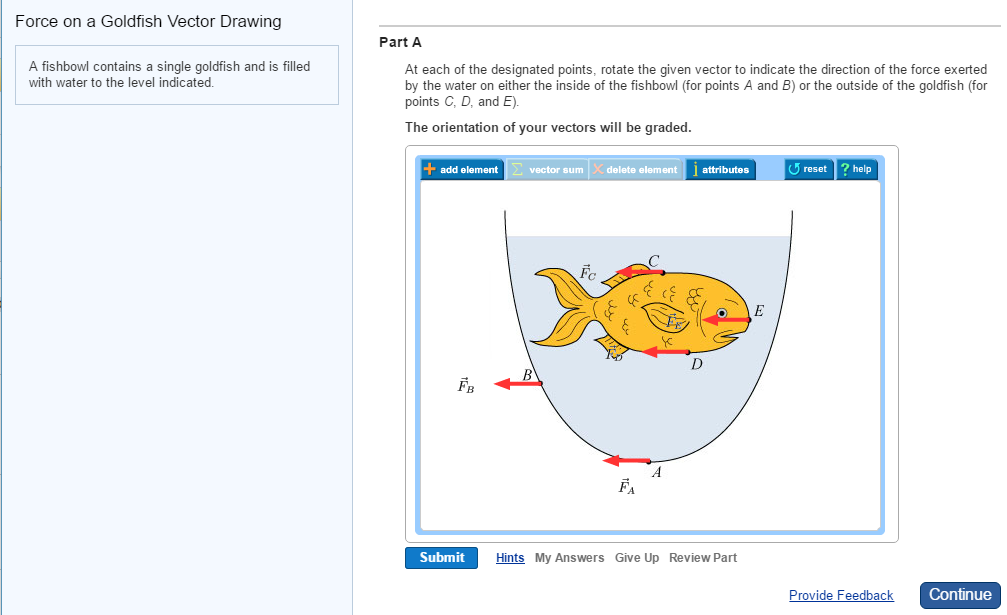 Solved A fishbowl contains a single goldfish and is filled | Chegg.com