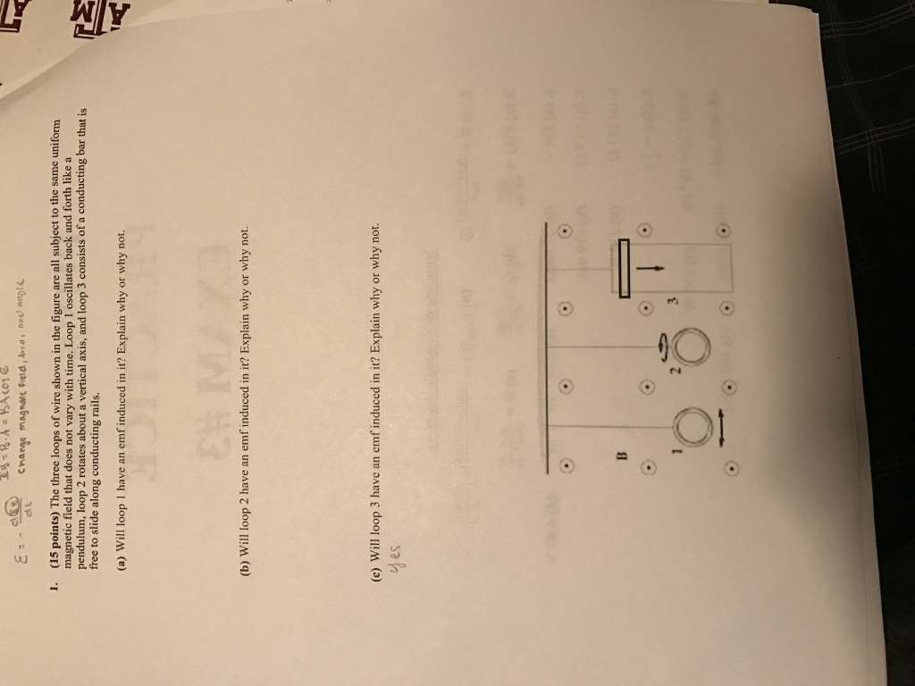 Solved The three loops of wire shown in the figure are all | Chegg.com